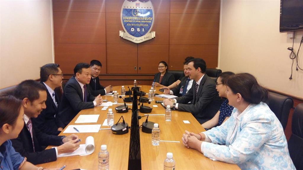 Director of Foreign Affairs and Transnational Crime Bureau welcomed AFP representatives