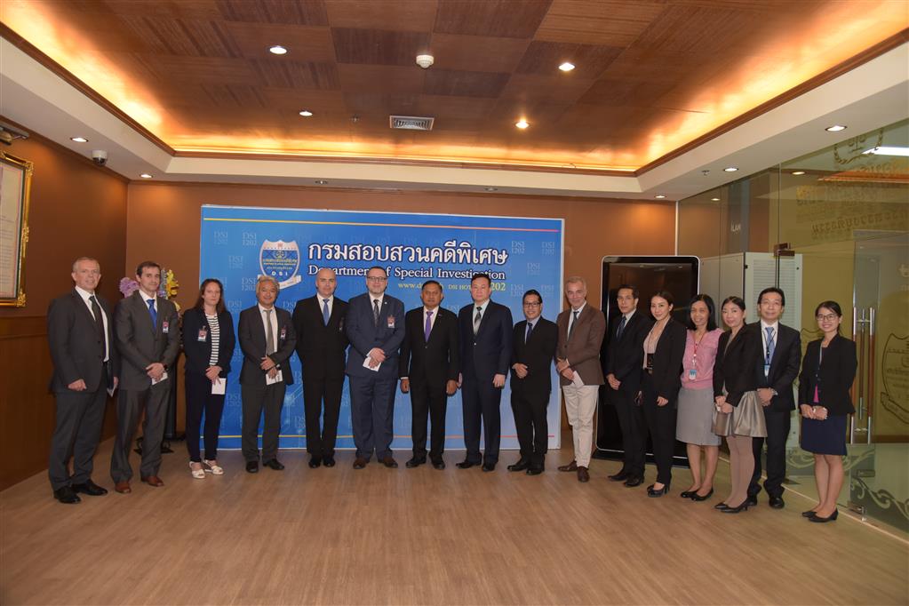 Delegations from EUROPOL and INTERPOL visited DSI