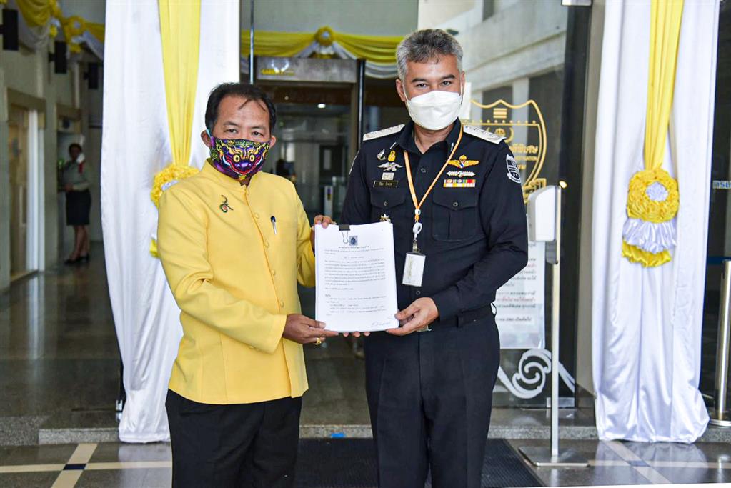 DSI received request for fact-finding inspection of the Thai-Sino high-speed train project from Mr. Srisuwan Chanya