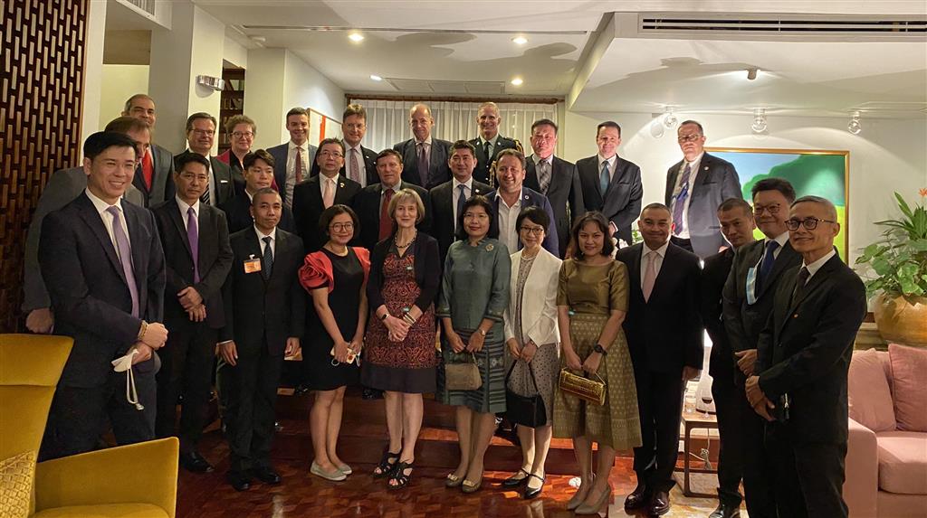 DSI representatives congratulated H.E. Ambassador of Canada to Thailand