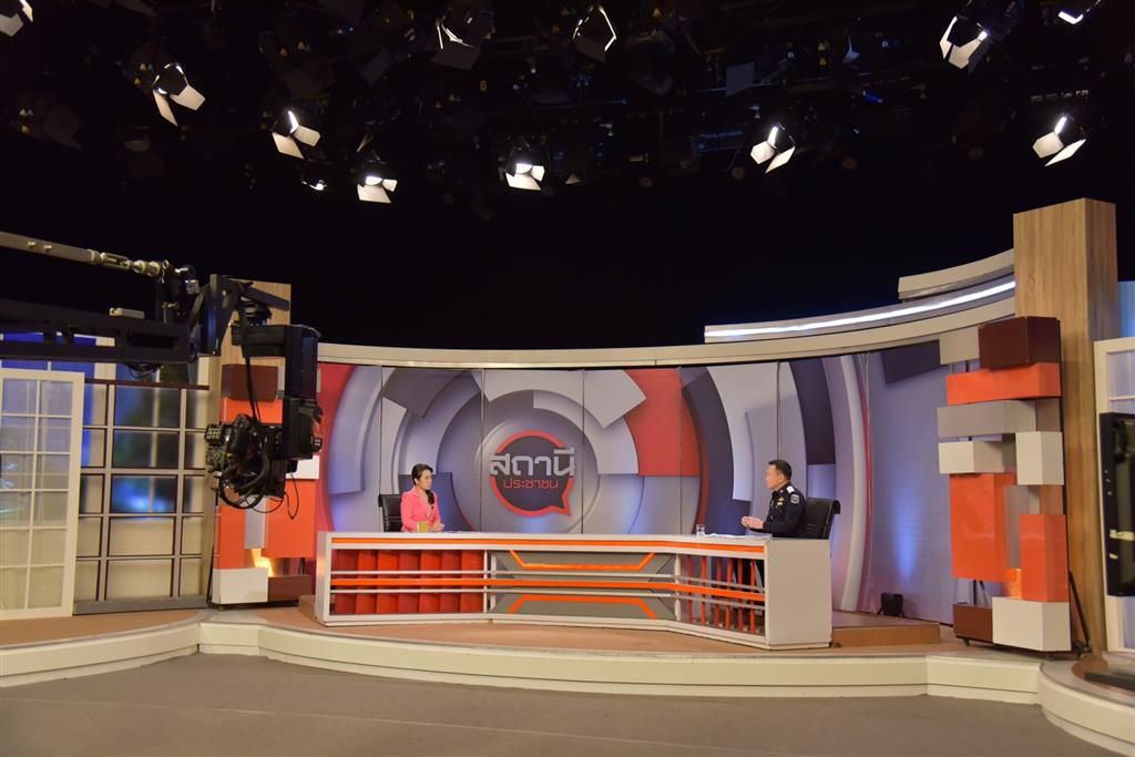 DSI spokesperson gave a live interview on the Thai PBS People’s Station Program about “DSI policy and mission to counter intellectual property infringement”