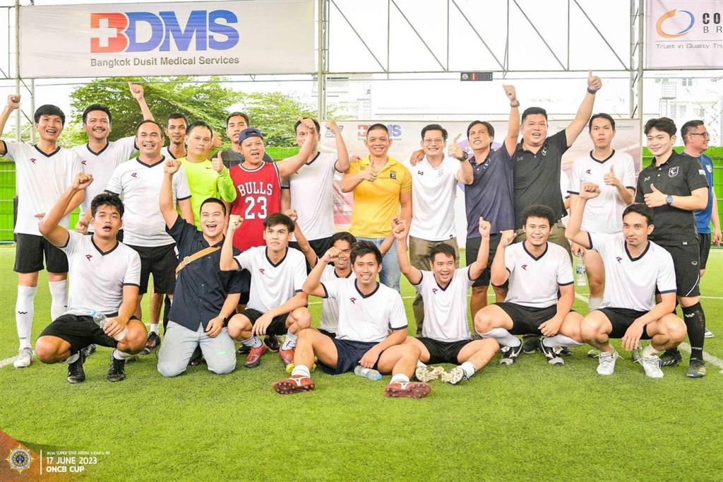DSI ร่วมแข่งขันฟุตบอล 8 คน  "ONCB CUP 2023"  จัดโดย สำนักงาน ป.ป.ส.